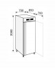 Armadio frigorifero Stagionatore 700 INOX Carni e Formaggi - STG ALL 700 INOX CF LCD - Refrigerazione - Everlasting