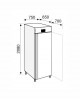 Armadio frigorifero Stagionatore 700 INOX Carni e Formaggi - STG ALL 700 INOX CF ADV - Refrigerazione - Everlasting